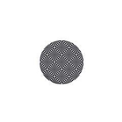 Background Pattern Halftone Black White 1  Mini Magnets by Pakjumat