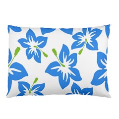 Hibiscus Wallpaper Flowers Floral Pillow Case (two Sides) by Pakjumat