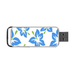 Hibiscus Wallpaper Flowers Floral Portable Usb Flash (two Sides) by Pakjumat