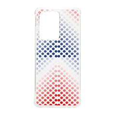 Dots Pointillism Abstract Chevron Samsung Galaxy S20 Ultra 6 9 Inch Tpu Uv Case by Pakjumat