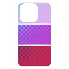 Pattern Banner Set Dot Abstract Iphone 14 Pro Black Uv Print Case