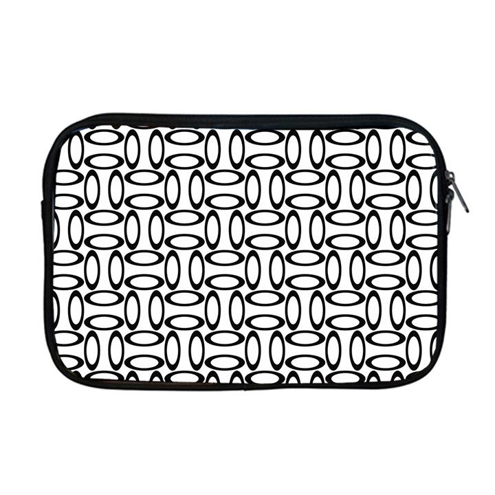 Ellipse Pattern Ellipse Dot Pattern Apple MacBook Pro 17  Zipper Case