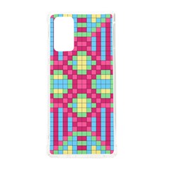 Checkerboard Squares Abstract Texture Pattern Samsung Galaxy Note 20 Tpu Uv Case