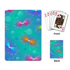 Non Seamless Pattern Blues Bright Playing Cards Single Design (rectangle)