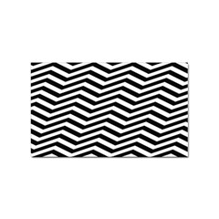 Zigzag Chevron Pattern Sticker Rectangular (100 Pack) by Dutashop