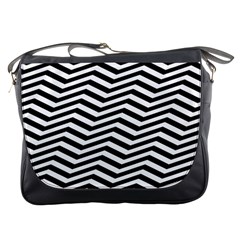 Zigzag Chevron Pattern Messenger Bag