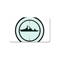 Ship Target Destroyer Warship Magnet (name Card) by Pakjumat