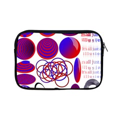 Illusion Optical Illusion Pattern Apple Ipad Mini Zipper Cases by Pakjumat