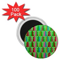 Christmas Background Paper 1 75  Magnets (100 Pack)  by Modalart