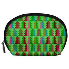 Christmas Background Paper Accessory Pouch (large) by Modalart