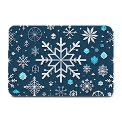 Snowflakes Pattern Plate Mats by Modalart