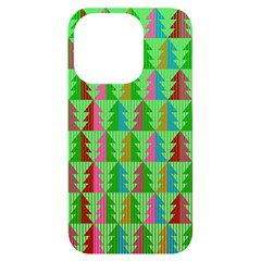 Christmas Background Paper Iphone 14 Pro Black Uv Print Case by Modalart