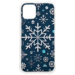 Snowflakes Pattern Iphone 12/12 Pro Tpu Uv Print Case by Modalart