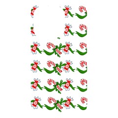 Sweet Christmas Candy Cane Iphone 14 Pro Black Uv Print Case by Modalart