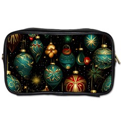 Christmas Ornaments Toiletries Bag (one Side)