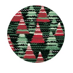 Christmas Trees Mini Round Pill Box (pack Of 3)