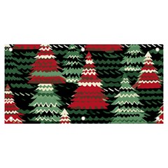 Christmas Trees Banner And Sign 6  X 3 