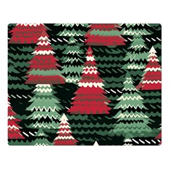 Christmas Trees Premium Plush Fleece Blanket (large)