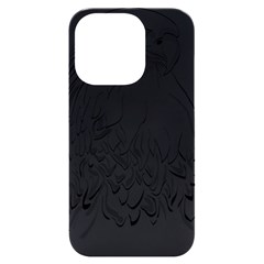 Eagle Birds Of Prey Raptor Iphone 14 Pro Black Uv Print Case by Modalart