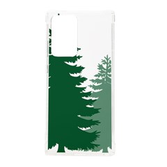 Pine Trees Spruce Tree Samsung Galaxy Note 20 Ultra Tpu Uv Case by Modalart