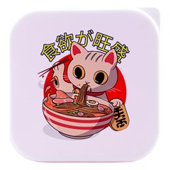 Ramen Cat Noodles Cute Japanes Stacked Food Storage Container