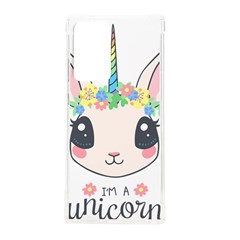 Unicorn Rabbit Hare Wreath Cute Samsung Galaxy Note 20 Ultra Tpu Uv Case by Modalart