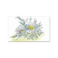 Thistle Alpine Flower Flower Plant Sticker (rectangular) by Modalart