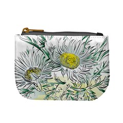 Thistle Alpine Flower Flower Plant Mini Coin Purse by Modalart