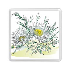 Thistle Alpine Flower Flower Plant Memory Card Reader (square) by Modalart