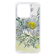 Thistle Alpine Flower Flower Plant Iphone 14 Pro Tpu Uv Print Case by Modalart