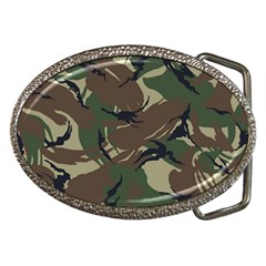 Camouflage Pattern Fabric Belt Buckles