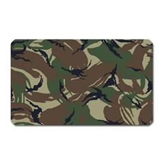 Camouflage Pattern Fabric Magnet (Rectangular)