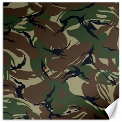 Camouflage Pattern Fabric Canvas 20  x 20 