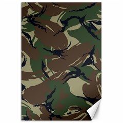 Camouflage Pattern Fabric Canvas 20  x 30 