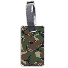 Camouflage Pattern Fabric Luggage Tag (one side)