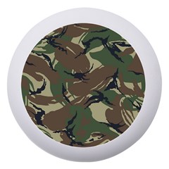 Camouflage Pattern Fabric Dento Box with Mirror