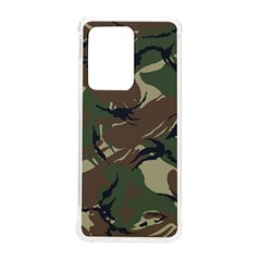 Camouflage Pattern Fabric Samsung Galaxy S20 Ultra 6 9 Inch Tpu Uv Case by Bedest