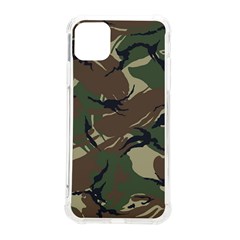 Camouflage Pattern Fabric iPhone 11 Pro Max 6.5 Inch TPU UV Print Case