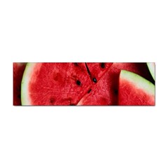 Watermelon Fruit Green Red Sticker (bumper) by Bedest