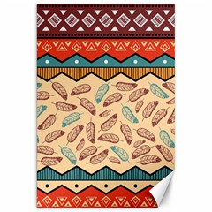 Ethnic-tribal-pattern-background Canvas 20  X 30  by Apen
