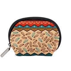 Ethnic-tribal-pattern-background Accessory Pouch (small) by Apen