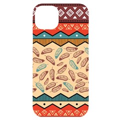 Ethnic-tribal-pattern-background Iphone 14 Plus Black Uv Print Case by Apen