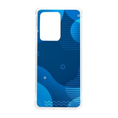 Abstract Classic Blue Background Samsung Galaxy S20 Ultra 6 9 Inch Tpu Uv Case