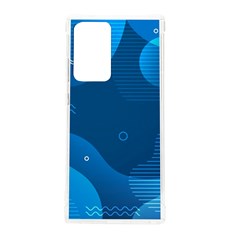 Abstract Classic Blue Background Samsung Galaxy Note 20 Ultra Tpu Uv Case by Ndabl3x