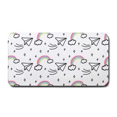 Cute Art Print Pattern Medium Bar Mat