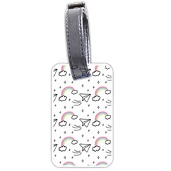 Cute Art Print Pattern Luggage Tag (one side)