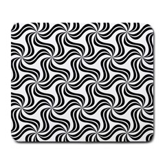 Soft Pattern Repeat Monochrome Large Mousepad