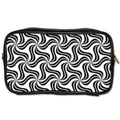 Soft Pattern Repeat Monochrome Toiletries Bag (one Side)