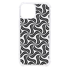 Soft Pattern Repeat Monochrome Iphone 13 Mini Tpu Uv Print Case