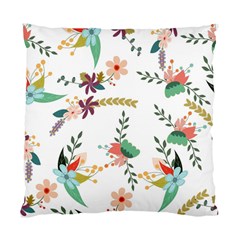 Floral Backdrop Pattern Flower Standard Cushion Case (one Side)